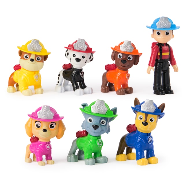 Tuotekuva 1 - Paw Patrol Fire Rescue Figurer 7-pack