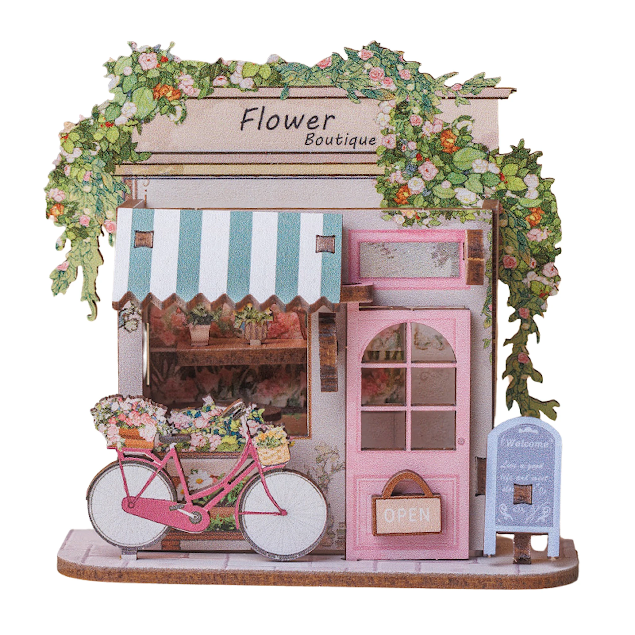 Tuotekuva ille Book Nook: Mini Flower Shop Caratem