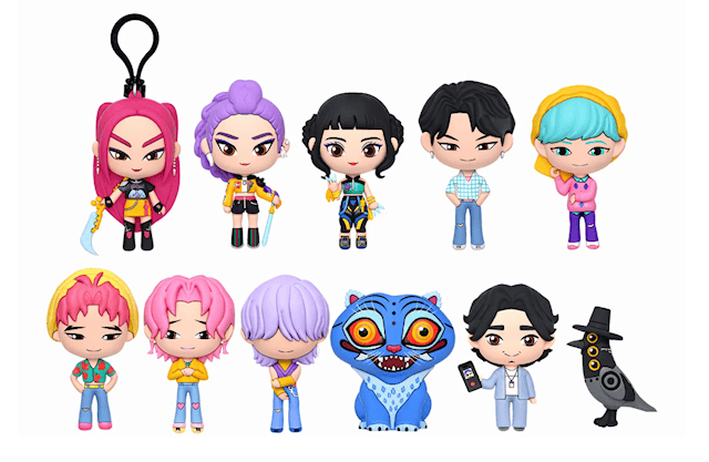 Tuotekuva 2 - K-pop Demon Hunters Nyckelringar Blind Bags