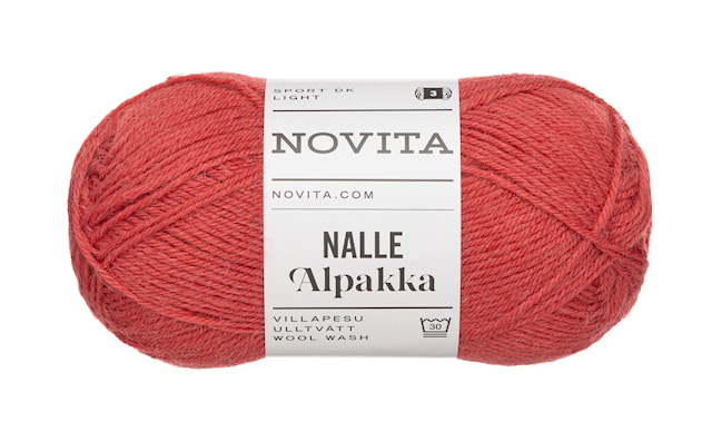 Nalle Alpakka Garn 50g Lingonbärsgröt 5311 Adlibris