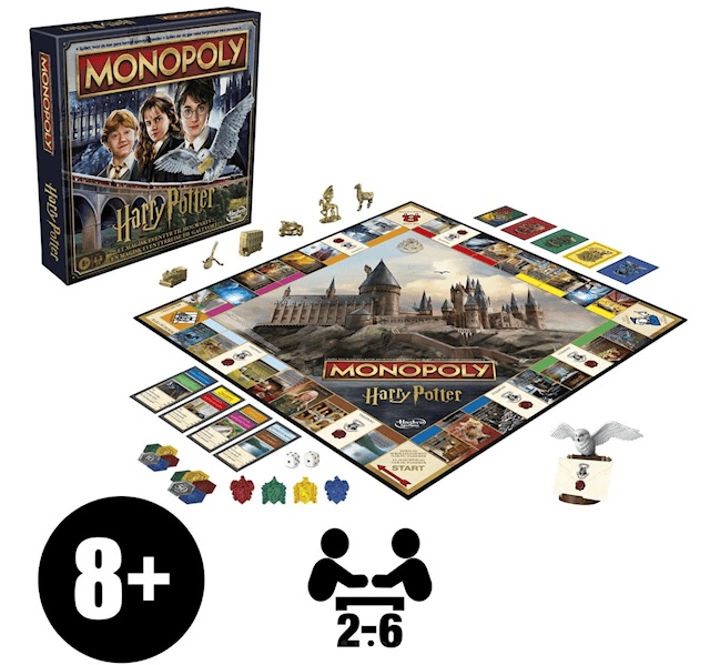 Produktbild 2 för Monopoly Harry Potter (NO/DK)