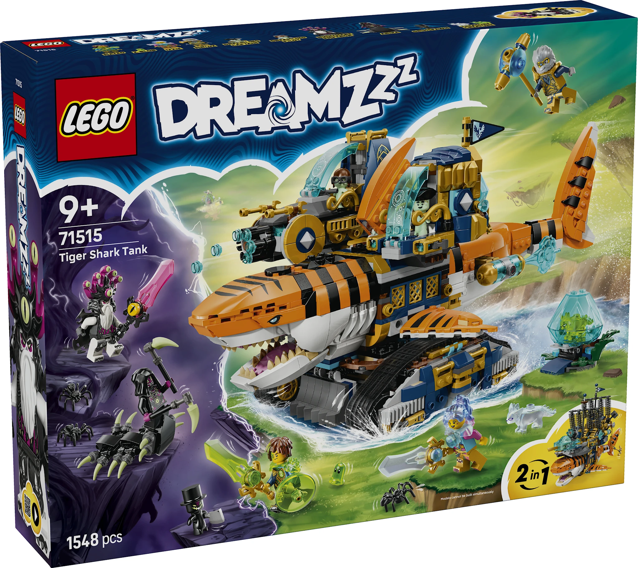 Produktbilde for Tigerhaitanks LEGO® DREAMZzz (71515)