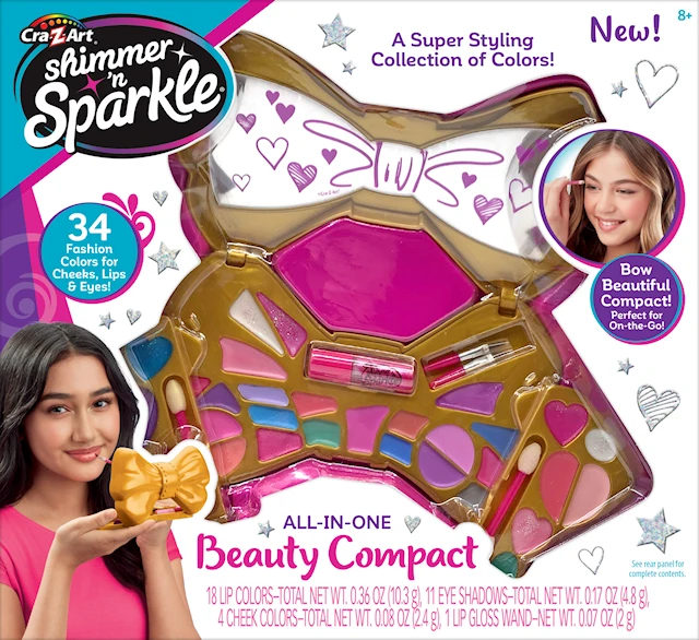 Shimmer N Sparkle Bow Beautiful Compact