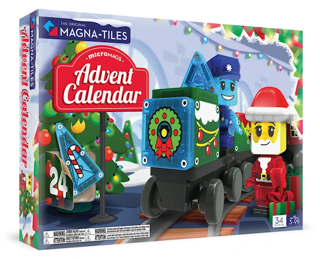 Magna-Tiles Micromags Magnetlek -joulukalenteri