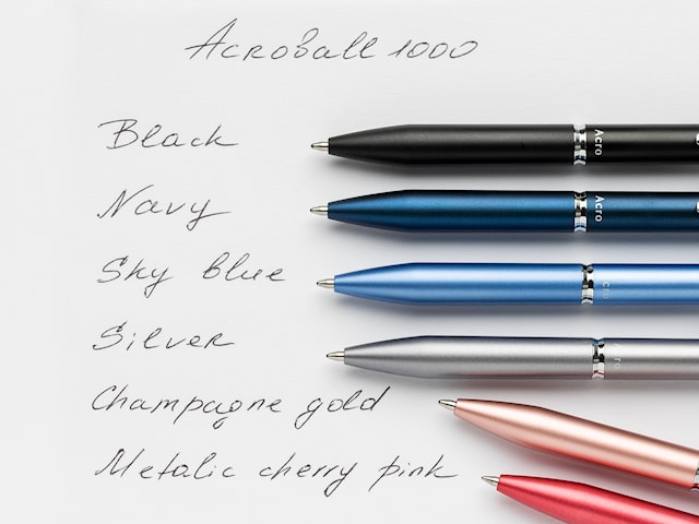 Produktbilde 3 for Kulepenn Premium Acroball 1000 Metall M Sølv Pilot