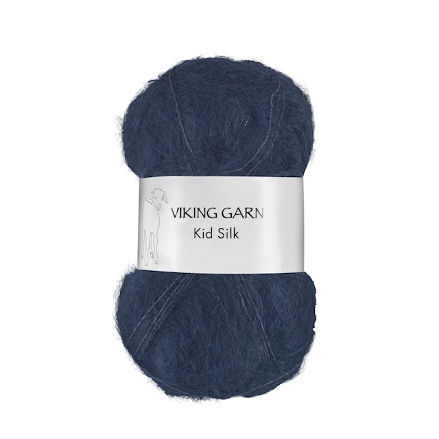 Kid/Silk 25 g Navy 326 Viking Garn