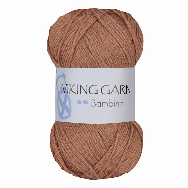 Bambino 50 g Lys brun 409 Viking Garn