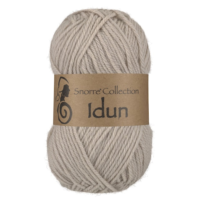 Idun Ull, Alpacka mix 50 gr Sand 606, Viking Snorre