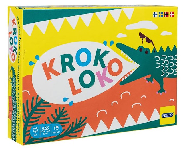 Produktbild 1 för Kroko Loko Barnspel (SE/NO/FI) Peliko
