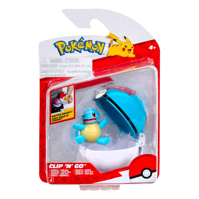 Tuotekuva 1 - Clip N Go Squirtle-Pokémon
