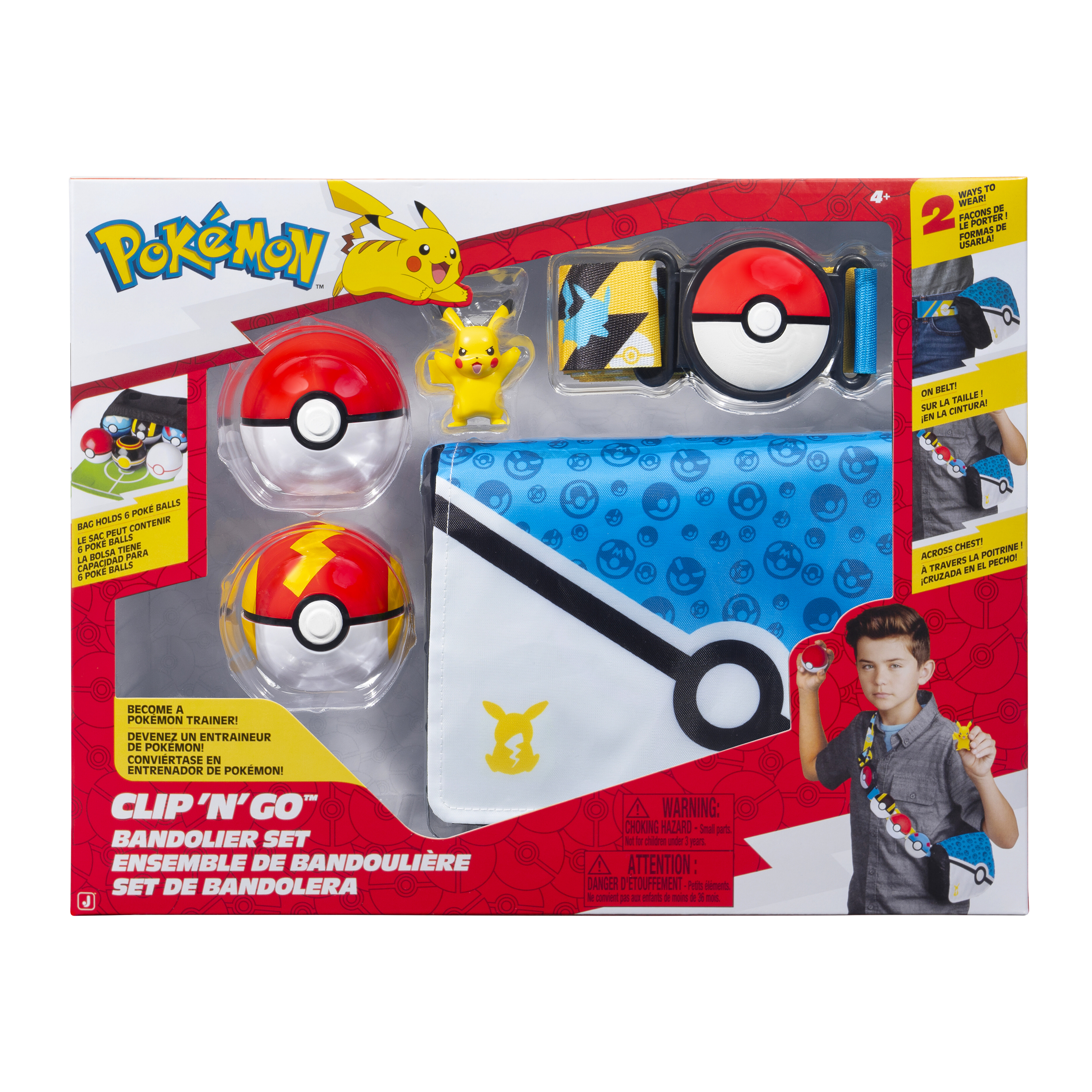 Clip n Go Bandolier Set Pikachu Pokémon