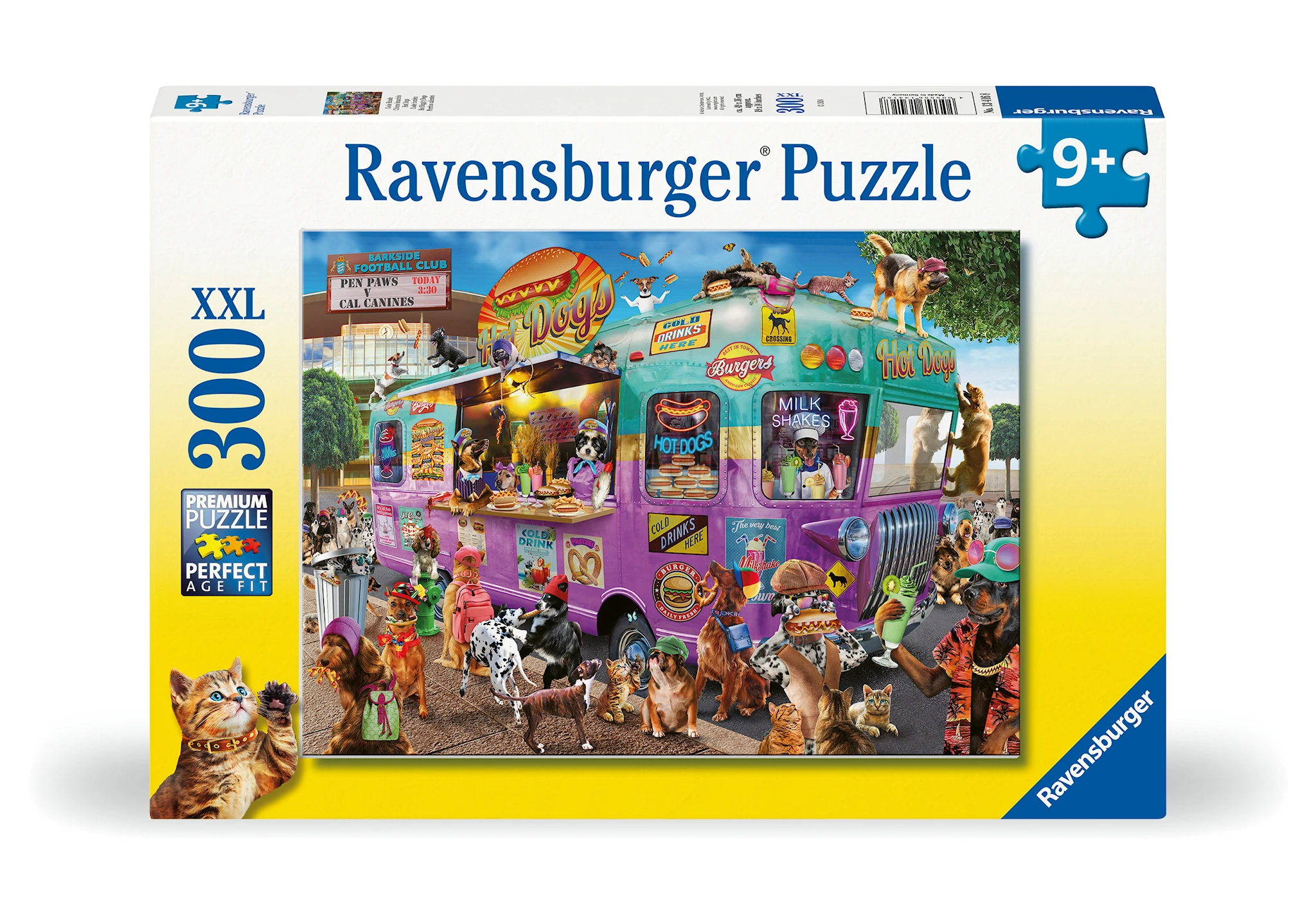 Produktbild för Pussel Hot Diggity Dogs 300 bitar, Ravensburger