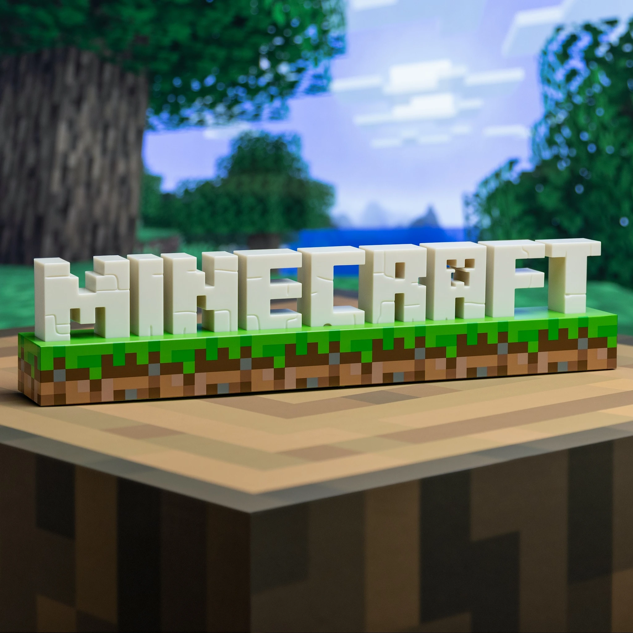 Tuotekuva ille Minecraft Logo Light -lamppu