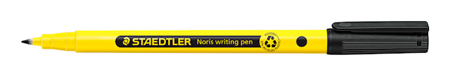 Tuotekuva 2 - Noris Fineliner Writing Musta 4-pack Staedtler