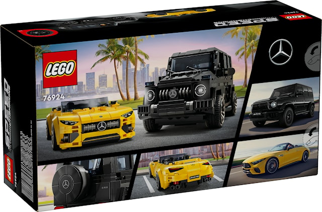 Produktbild 3 för Mercedes-AMG G 63 & Mercedes-AMG SL 63 LEGO® Speed Champions (76924)