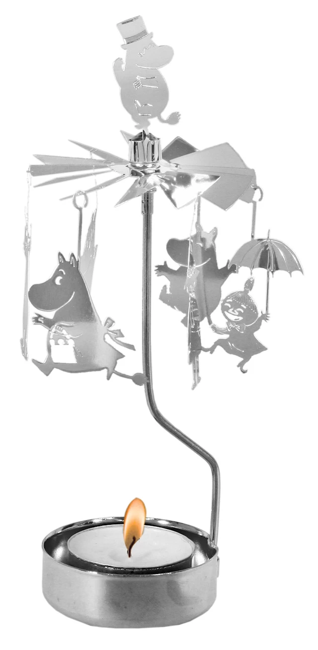Änglaspel Muminfamilj, Silver