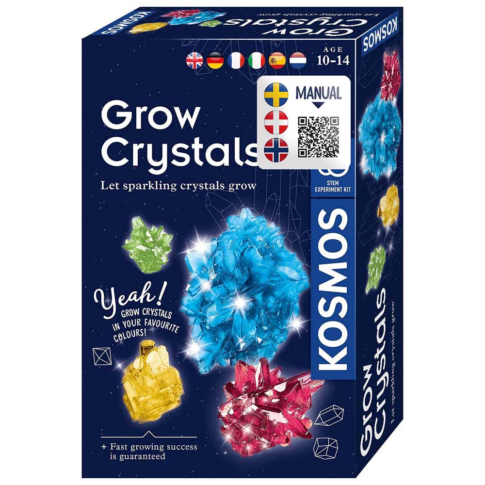 Grow Crystals Experimentlåda STEM Kosmos