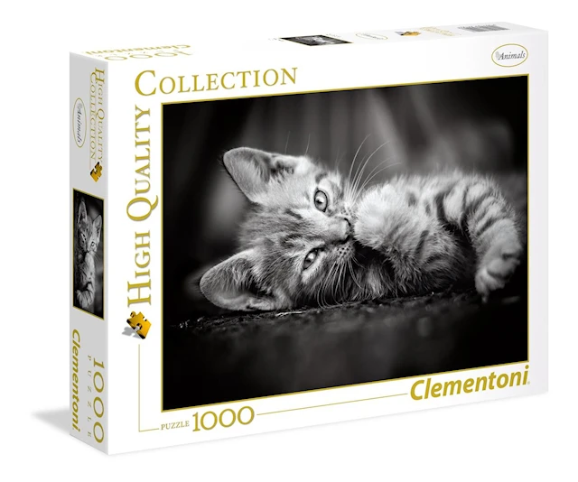 Pussel Kitty 1000 bitar, Clementoni