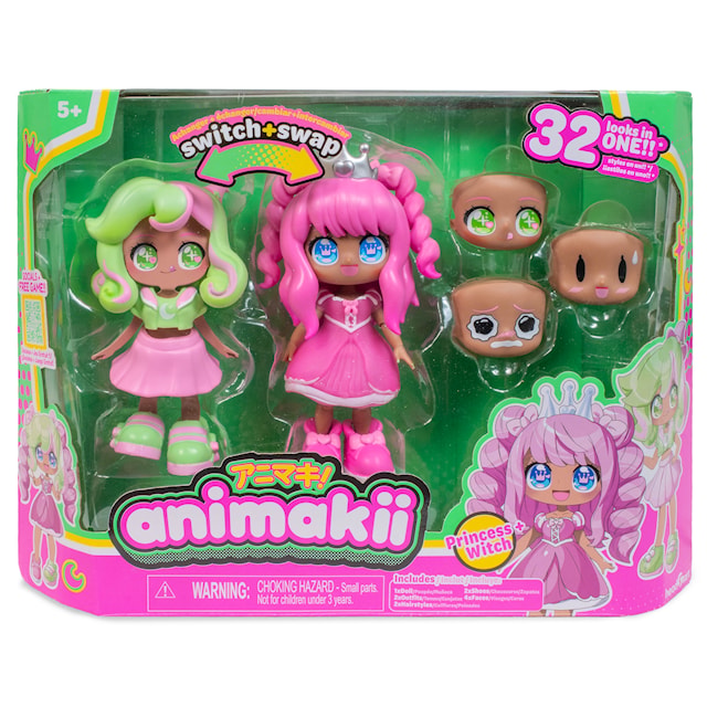 Produktbilde 4 for Docksett Prinsesse/Hekse Animakii
