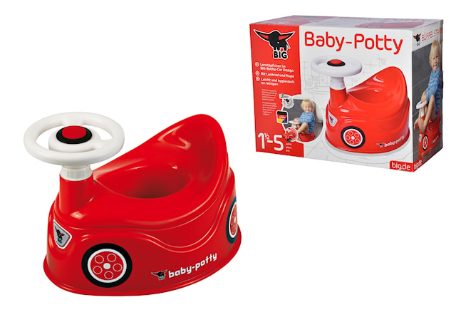 Produktbilde 4 for Potta Röd med Ratt BIG