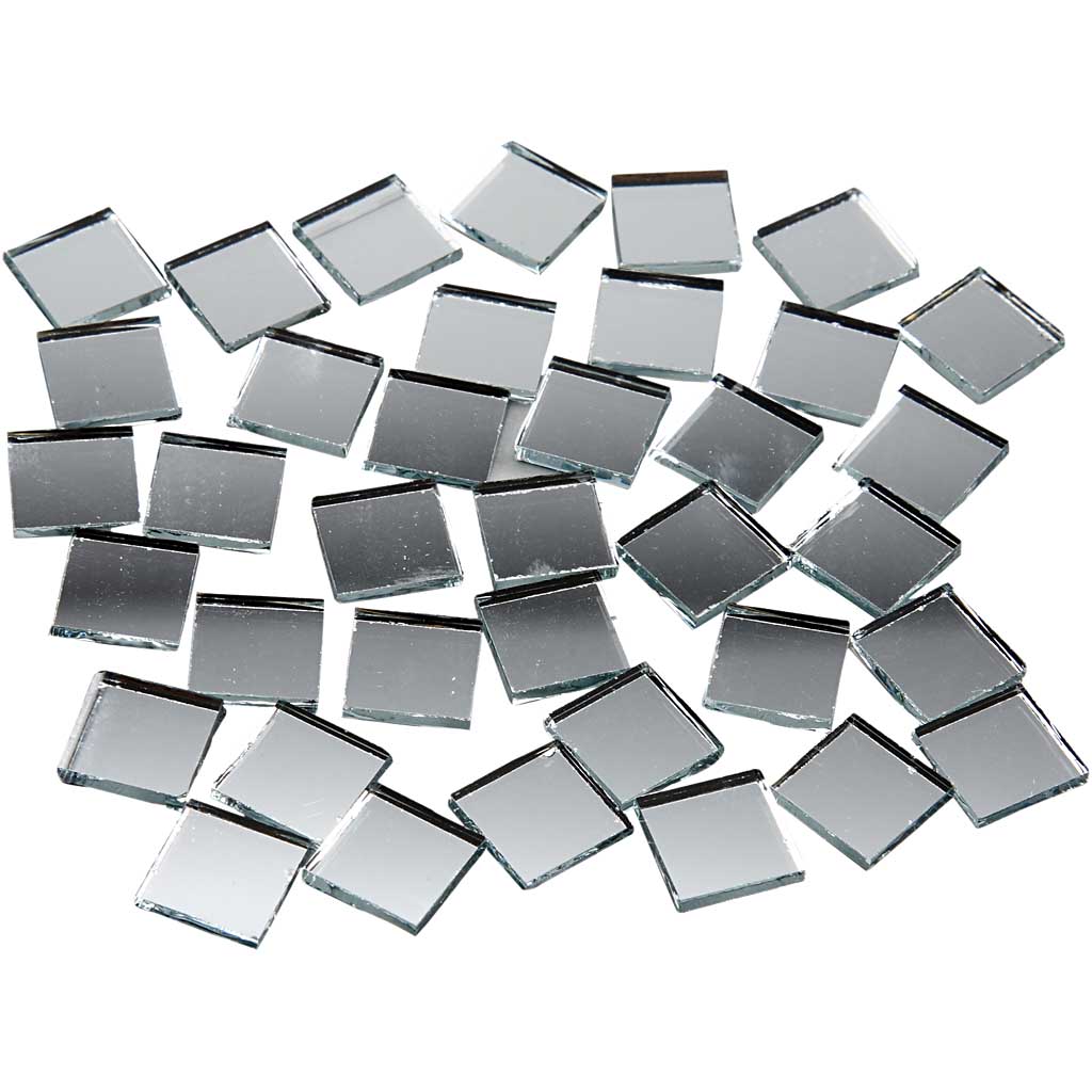 Spegelmosaik 10x10 mm Blank 500 st