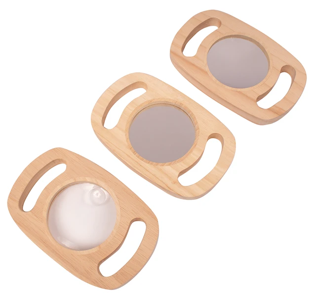 Färgpanel 3pack, spegel, konkav, transparent MyPauze