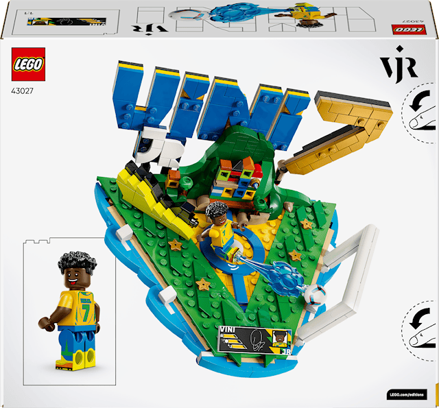 Tuotekuva 8 - LEGO Editions Vini Jr. – Soccer Highlights (43027)