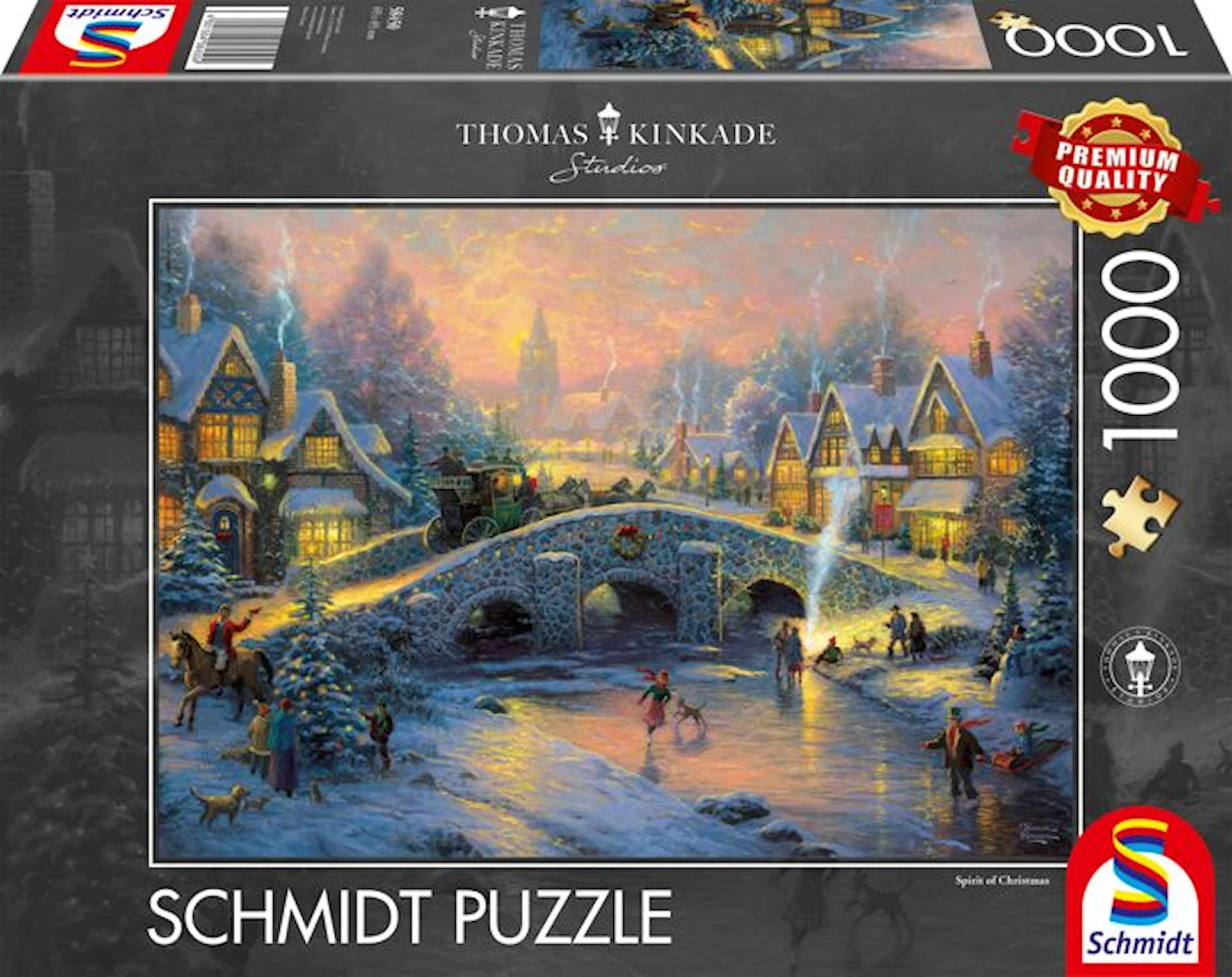 Produktbild för Spirit of Christmas Pussel 1000 bitar, Schmidt