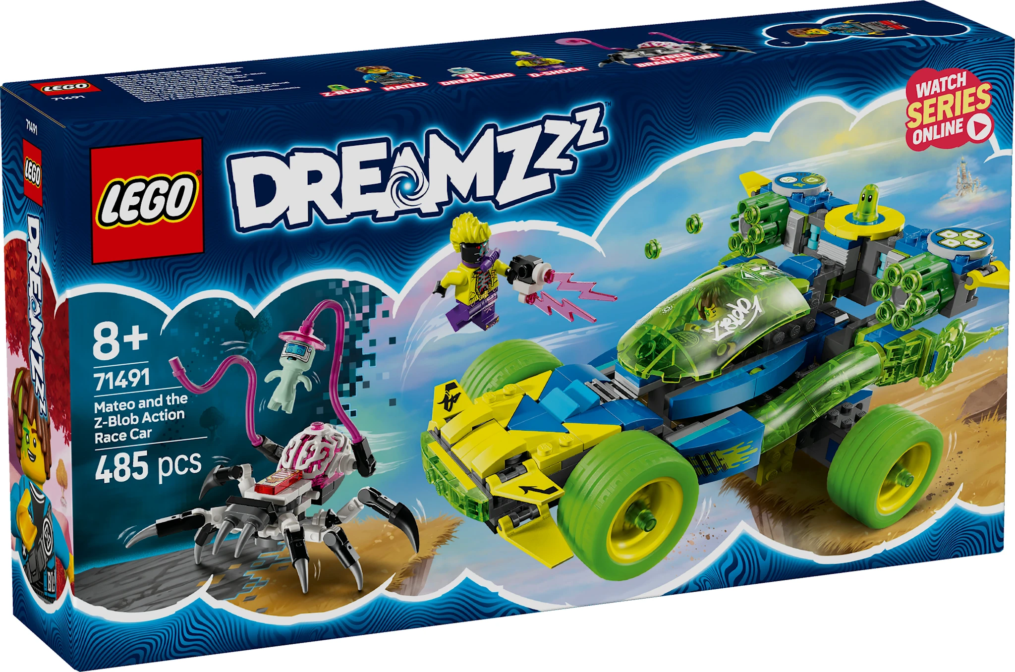 Tuotekuva ille Mateo ja Z-Blob-kilpamaasturi LEGO® DREAMZzz (71491)