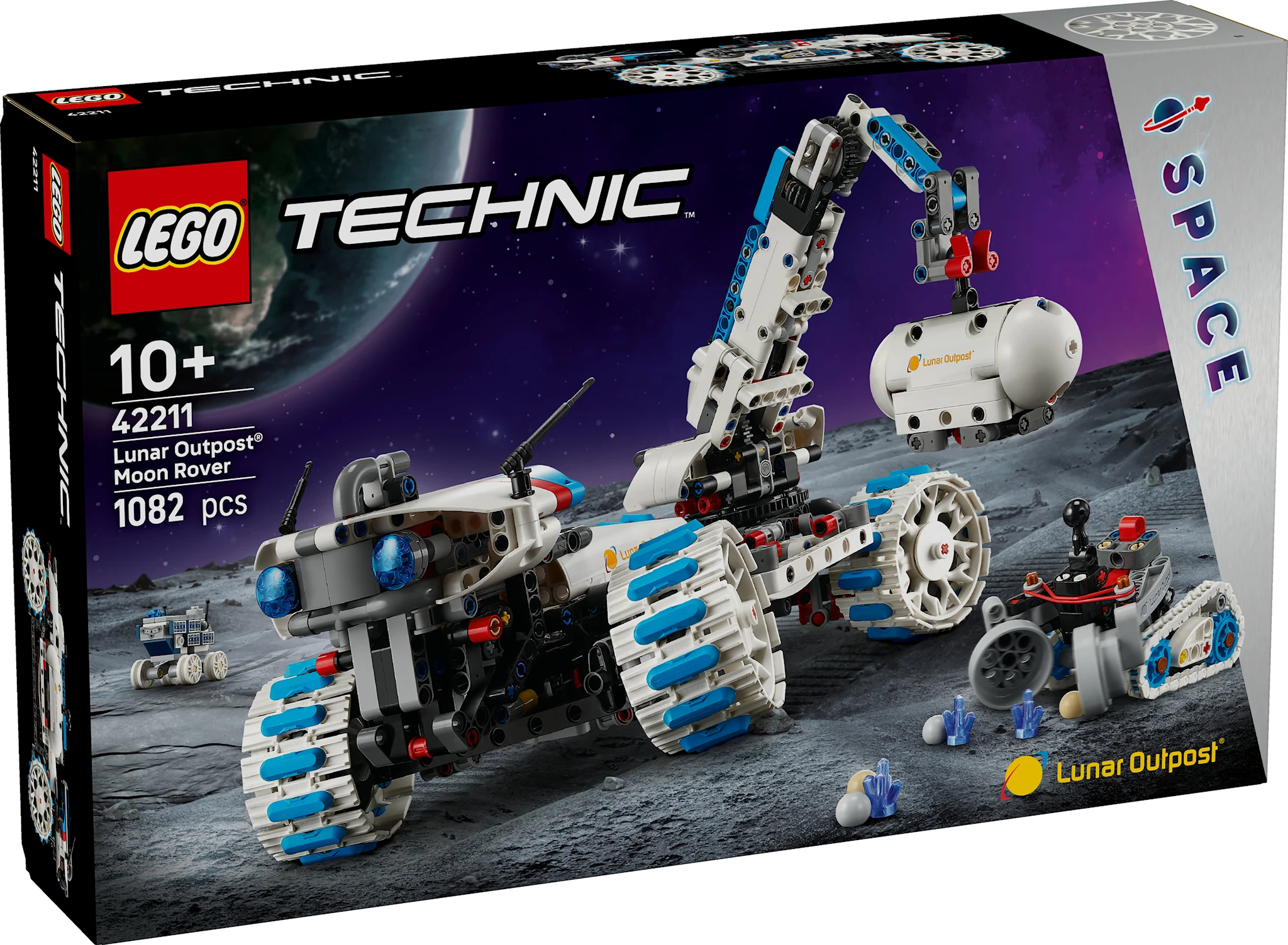 Tuotekuva ille Lunar Outpost™ ‑avaruusmönkijä LEGO® Technic (42211)