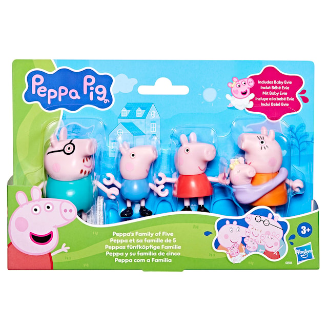 Produktbild 3 för Gretas Familj Figurpack 5-pack Greta Gris