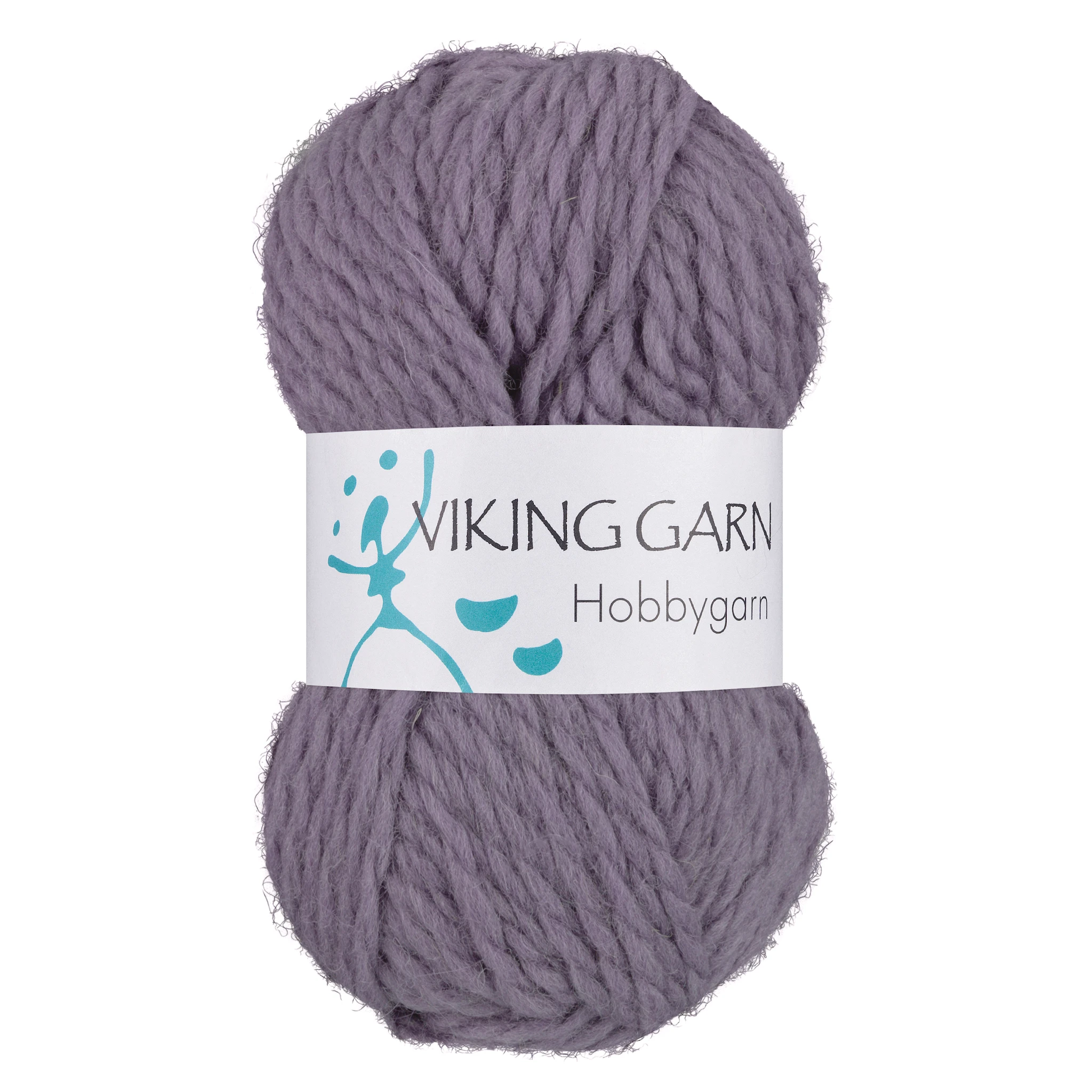 Produktbild för Hobbygarn 50 g Lila 968 Viking Garn
