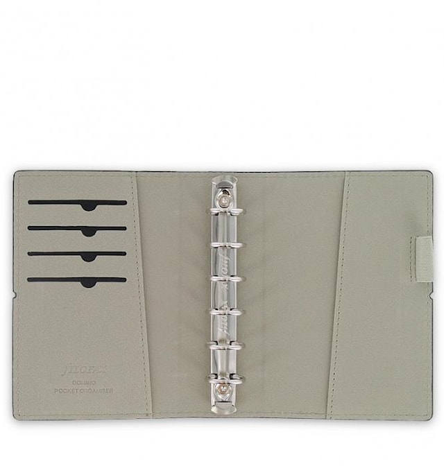 Produktbild 3 för Domino Pocket Svart Filofax
