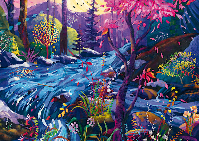 Tuotekuva 2 - In The River Of Dreams Palapeli 1000 Palaa Schmidt