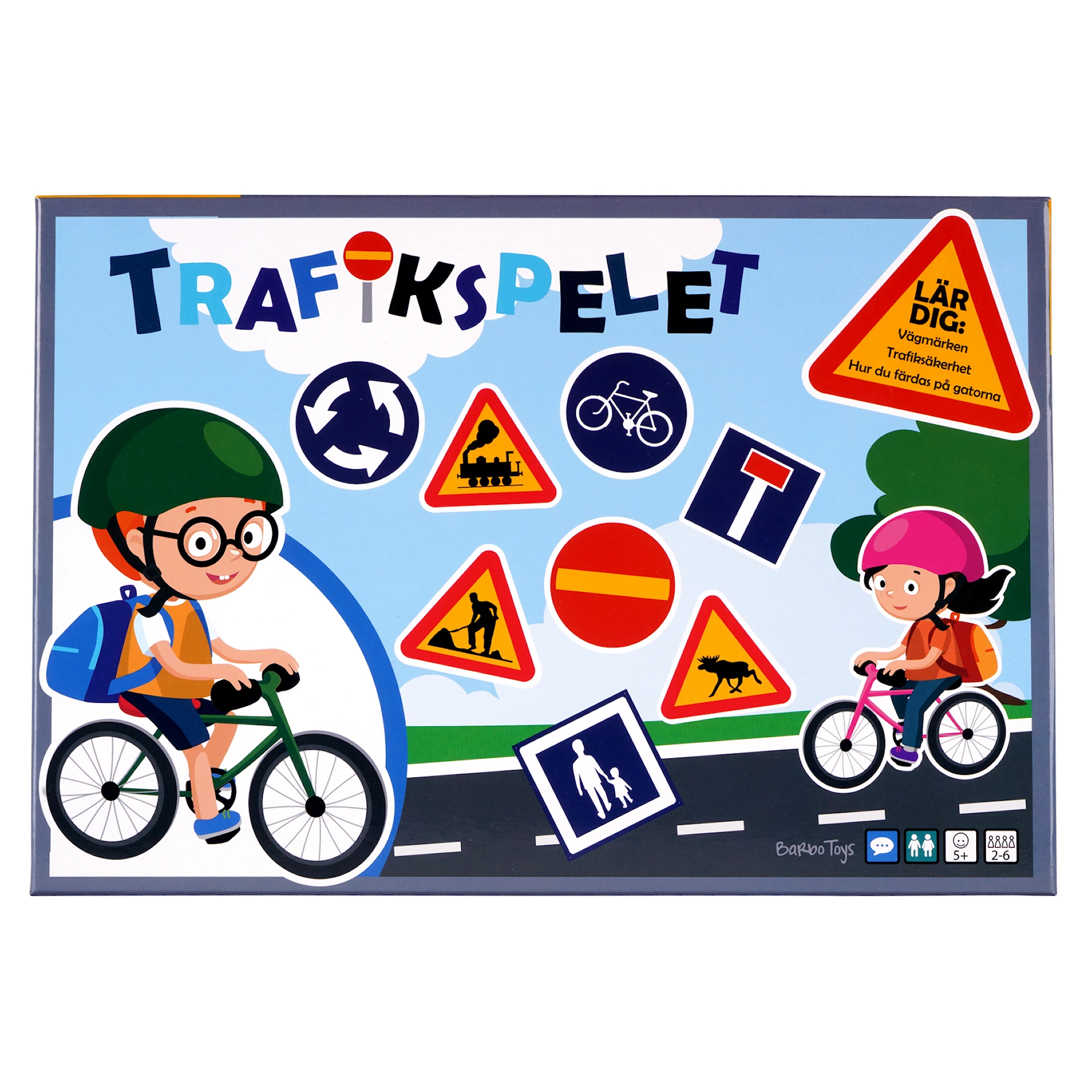 Produktbild för Trafikspelet, Barbo Classic (SE)