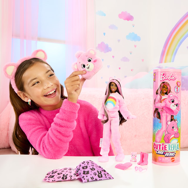 Produktbilde 5 for Barbie Cutie Reveal Kosebamser Rosa