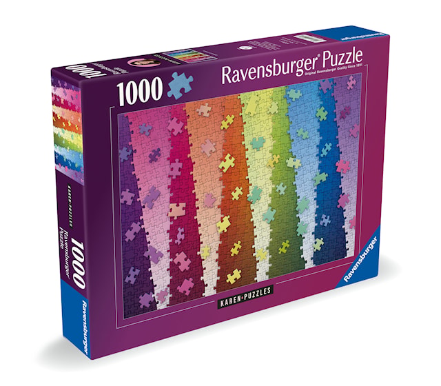 Produktbild 5 för Pussel Colors On Colors 1000 bitar, Ravensburger