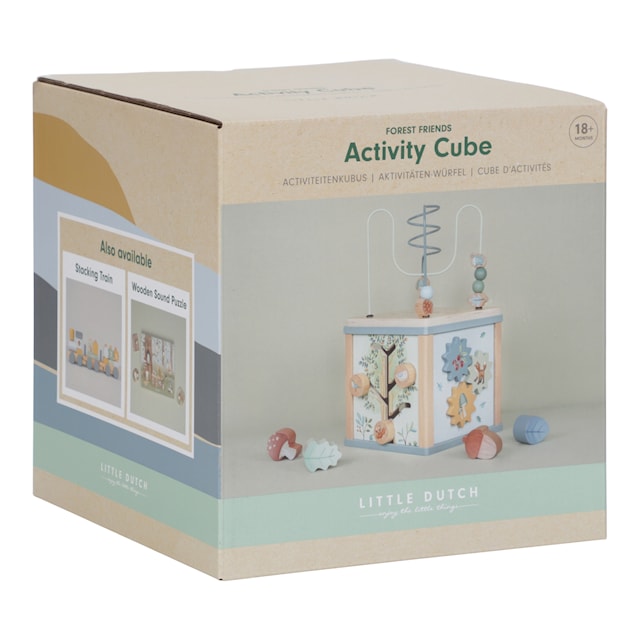 Produktbilde 7 for Forest Friends Aktivitetskube Little Dutch