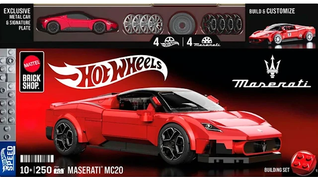 Brick Shop Speed Series Maserati MC20 Hot Wheels
