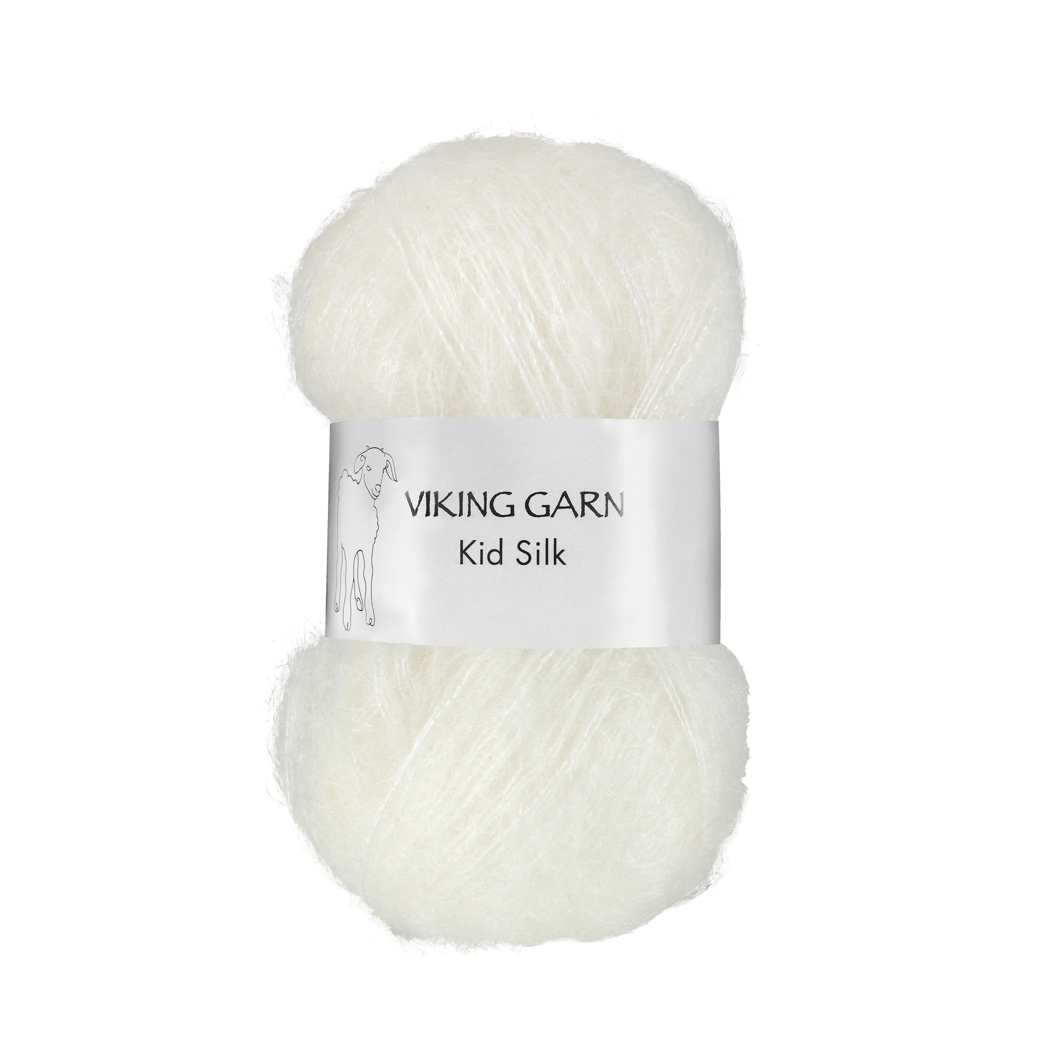 Produktbilde for Kid-Silk Garn 25 gr Viking Garn