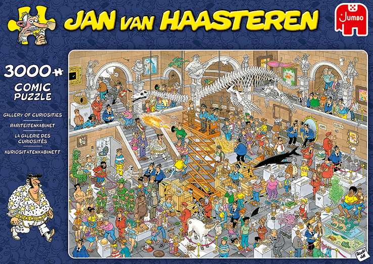 Jan Van Haasteren Gallery of Curiosities Pussel 3000 bitar, Jumbo