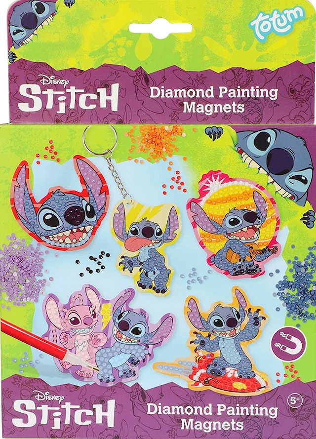 Timanttimaalaus Magneetit & Avaimenperät Stitch