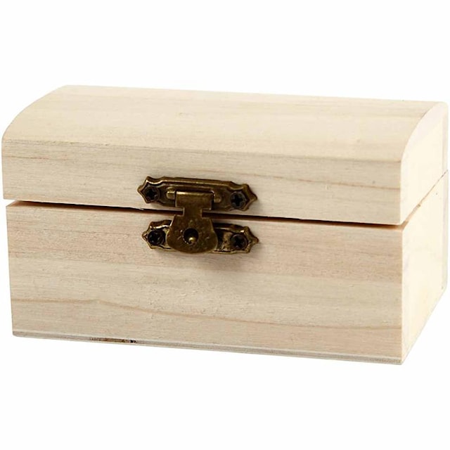 Tuotekuva 3 - Aarrearkku, S: 4,9 cm, Pit. 9 cm, Lev: 5,2 cm, 10 kpl/ 1 pkt