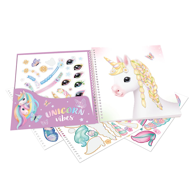 Produktbild 2 för Create Your Special Unicorn Stickersbok Ylvi