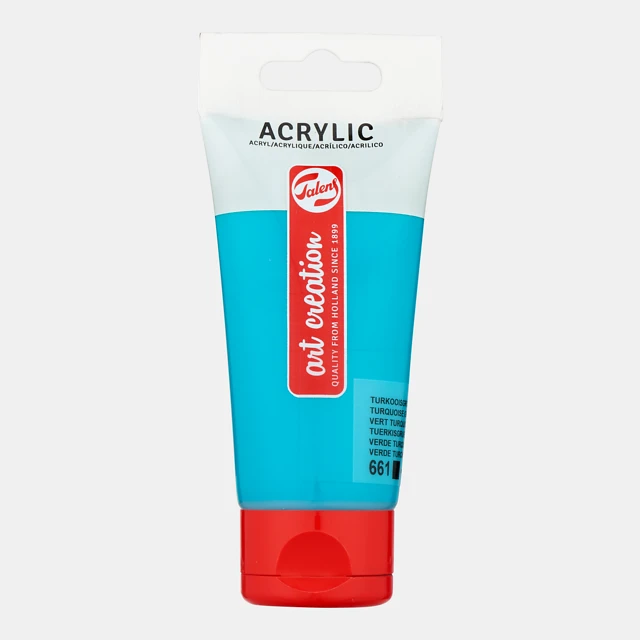 Akryyliväri 75 ml Turkoosinvihreä Talens Art Creation