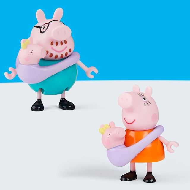 Produktbild 5 för Gretas Familj Figurpack 5-pack Greta Gris