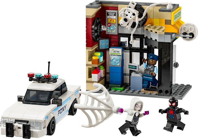Tuotekuva 2 - Hämähäkkiversum: Miles Morales vastaan Pilkku LEGO® Super Heroes (76311)