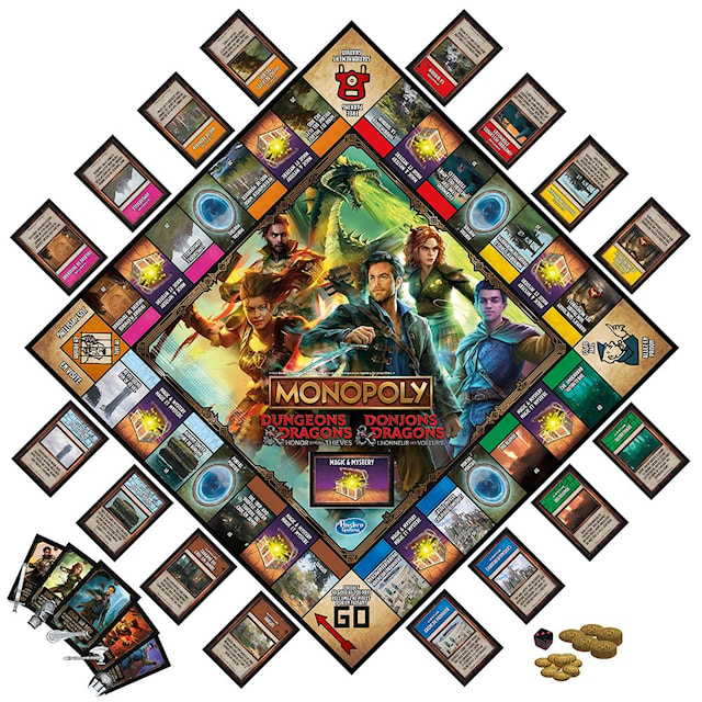 Produktbilde 2 for Monopoly Dungeons & Dragons - Honor Among Thieves (EN)