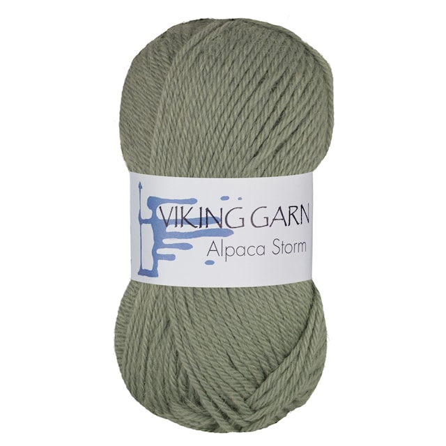 Alpaca Storm 50 g Sammaleenvihreä 532 Viking Garn