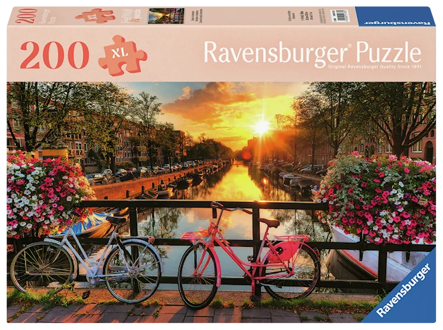 Sunset in Amsterdam Palapeli 200 palaa Ad Ravensburger